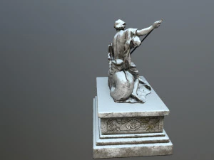 neptunestatue 3D Model