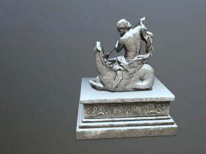 neptunestatue 3D Model