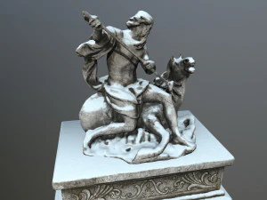 neptunestatue 3D Model