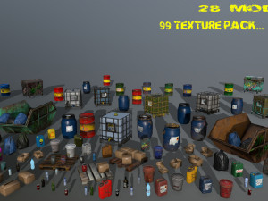 material and assets 3D Model