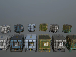 material and assets 3D Model
