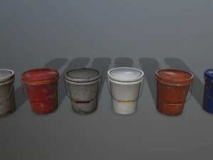 material and assets 3D Model