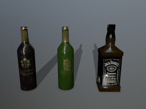 material and assets Modèle 3D