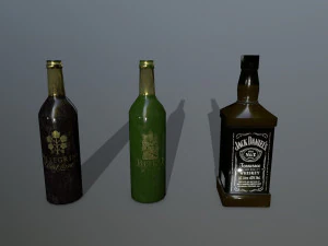 material and assets 3D Model
