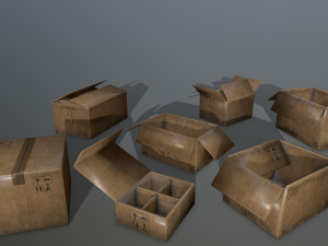 material and assets Modèle 3D