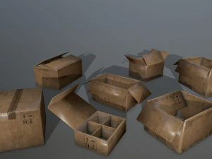material and assets 3D Model