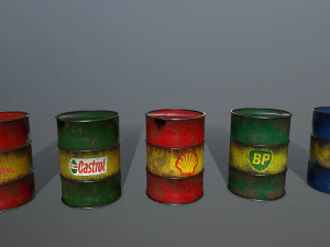 material and assets 3D Model