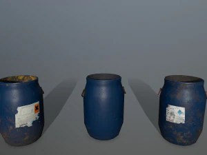 material and assets 3D Model