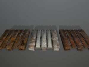 material and assets 3D Model