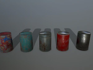 material and assets 3D Model