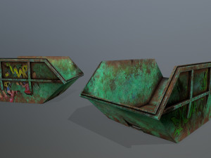 dumpster 3D-Modell