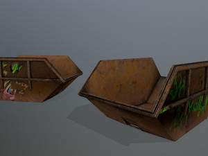 dumpster 3D-Modell