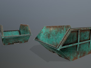 dumpster 3D-Modell