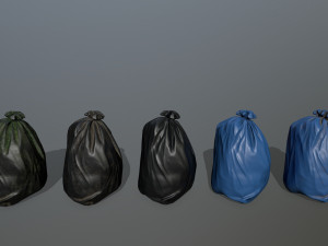 litter bag 3D Model