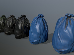 litter bag 3D Model