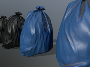 litter bag 3D Model