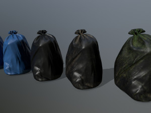litter bag 3D Model