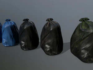 litter bag 3D Model
