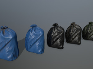 litter bag 3D Model