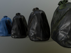 litter bag 3D Model
