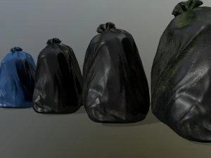 litter bag 3D Model