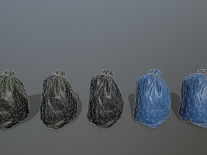 litter bag 3D Model