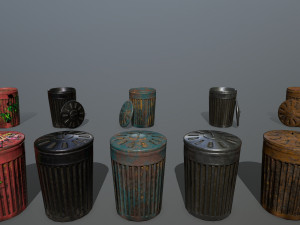 trash can 3D Model