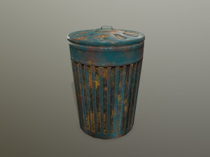 trash can 3D मॉडल