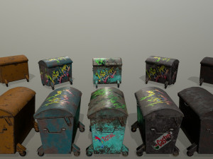 trashcan 3D Model