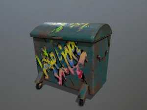 trashcan 3D Model