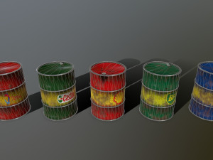 barrel1 3D 모델