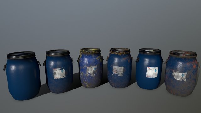 barrel3 3D Модель .c4d .max .obj .3ds .fbx .stl .blend 