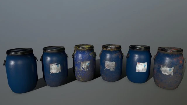 barrel3 3D Model .c4d .max .obj .3ds .fbx .stl .blend 