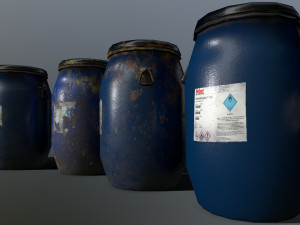 barrel3 3D Модель