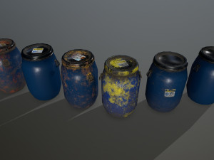 barrel3 3D Модель
