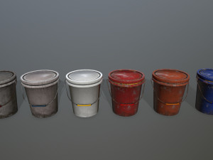 bucket 3D Модель