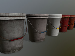 bucket Modelo 3D