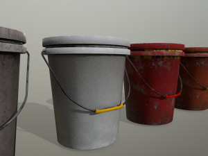 bucket Modelo 3D