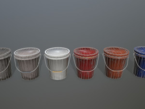 bucket Modelo 3D