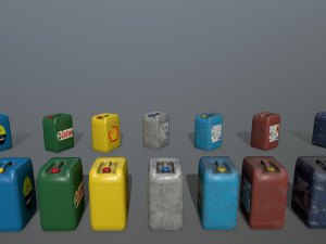 jerrycan 3D मॉडल