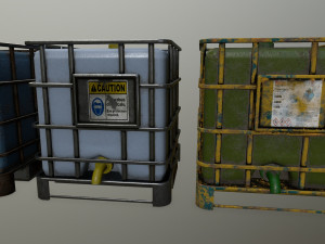 water storage tank Modello 3D