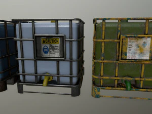 water storage tank 3D Model