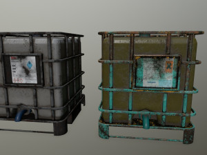 water storage tank Modello 3D