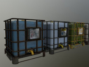 water storage tank Modello 3D