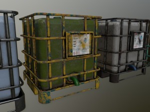 water storage tank Modello 3D