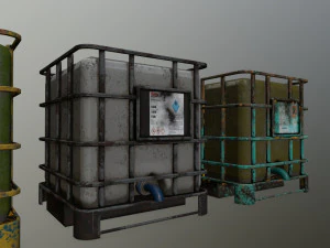 water storage tank 3D Model
