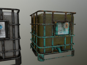 water storage tank Modello 3D