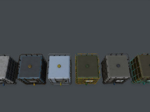 water storage tank Modello 3D