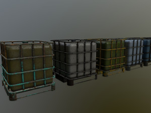 water storage tank Modello 3D