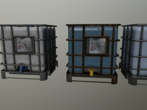 water storage tank Modello 3D